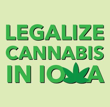 Legalize Cannabis in Iowa logo