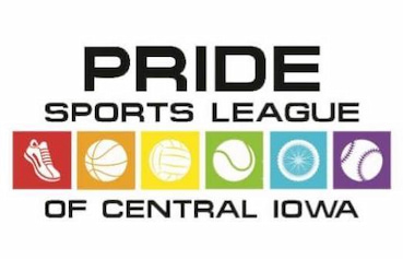 Pride Sports League of Central Iowa logo