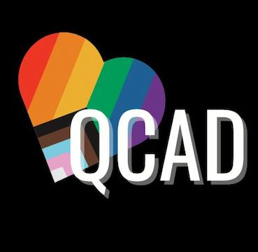 QCAD Out for Good logo