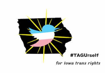 Transgender Action Group for Iowa logo