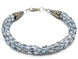 Kumihimo Pinch Beads Bracelet