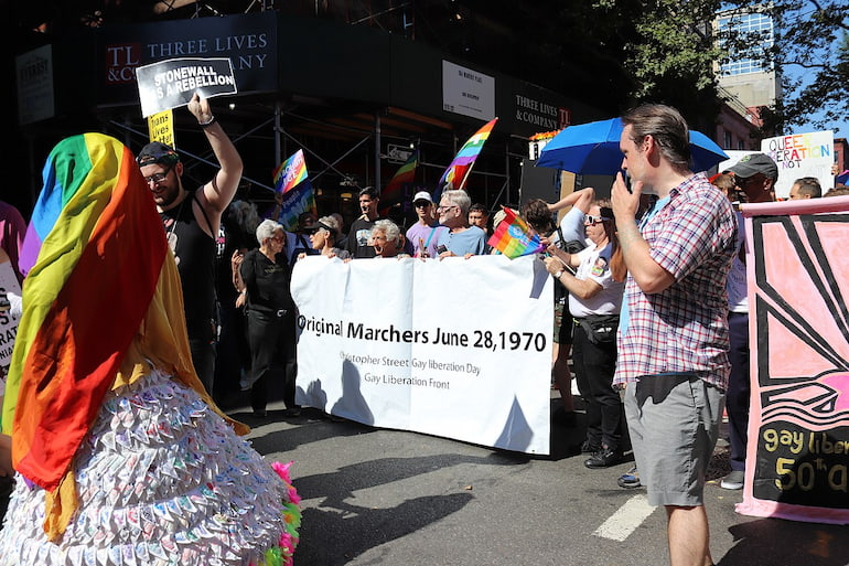 Original 1970 marchers from Christopher Street Liberation Day