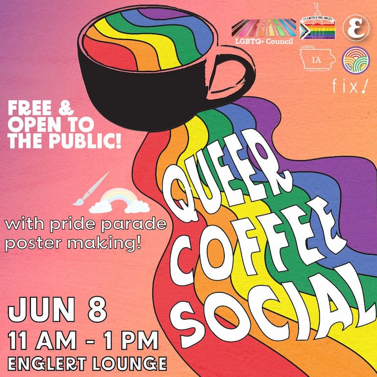 Queer Coffee Social at Englert Theatre