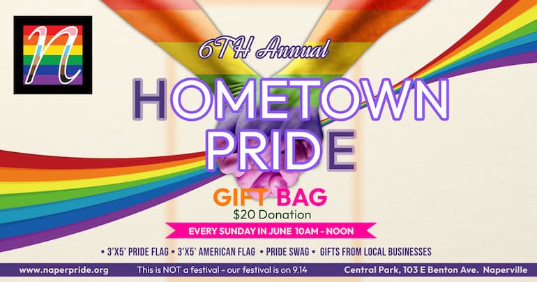 Hometown Pride Gift Bag by Naper Pride
