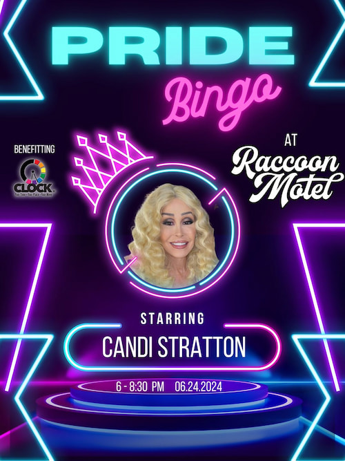 Pride Bingo with Candi Stratton for Clock Inc