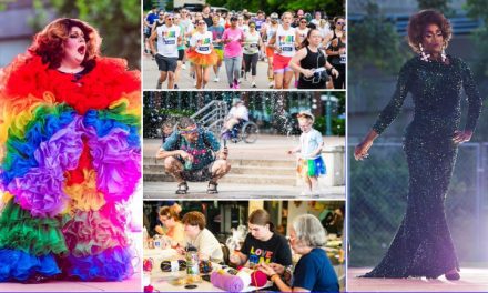Pride Party at Bass Street Landing, Pride 5K, and Clock Inc. / Free Mom Hugs Craft Night Gallery by Nat20 Photography