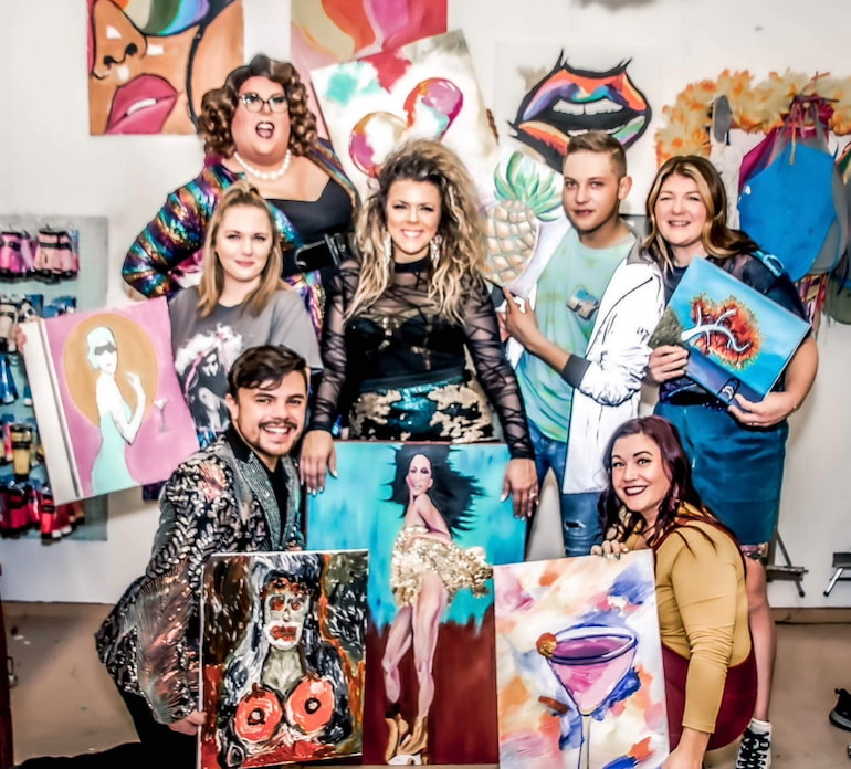 Drag N' Paint team