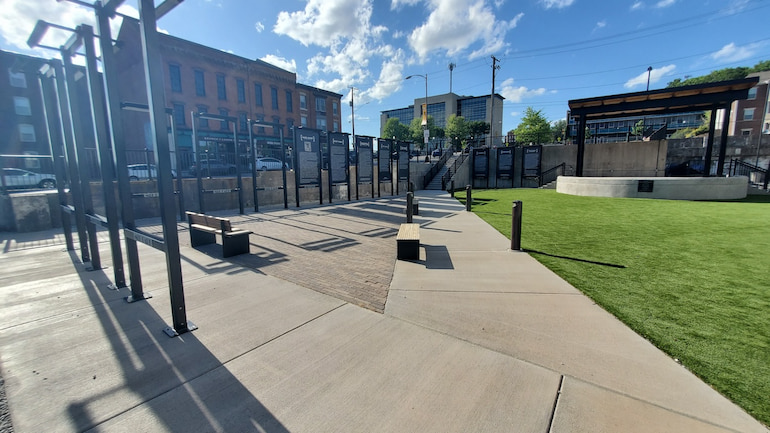 MLK Park at Brady Street in Davenport