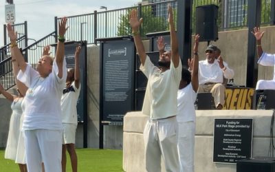 Photo Gallery of MLK Park dedication in Davenport