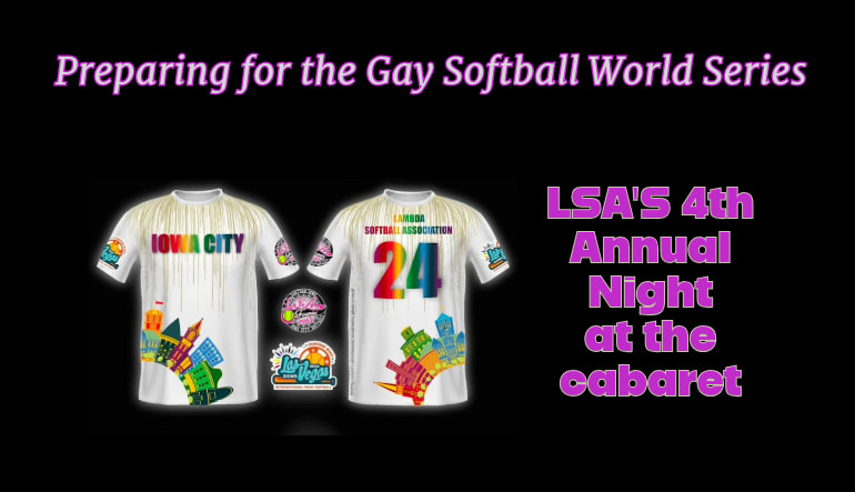 Lambda Softball Association holds Cabaret Night Sept. 28, commemorative jersey sale