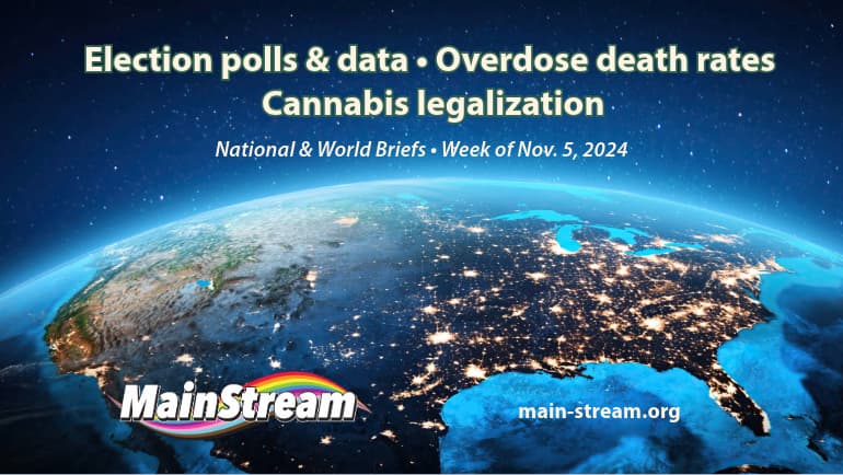 Competing Iowa poll results / Overdose deaths among Blacks, Native Americans / Cannabis legalization / Election night expectations