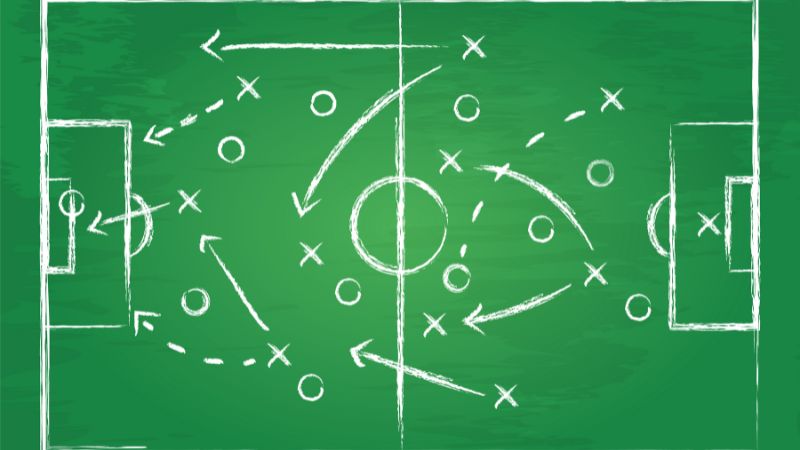 Chiều rộng sân trong chiến thuật bóng đá ảnh hưởng tới lối chơi tấn công