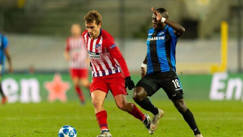 Nhận định bóng đá Atletico Madrid vs Club Brugge trận 00h45 ngày 25/02