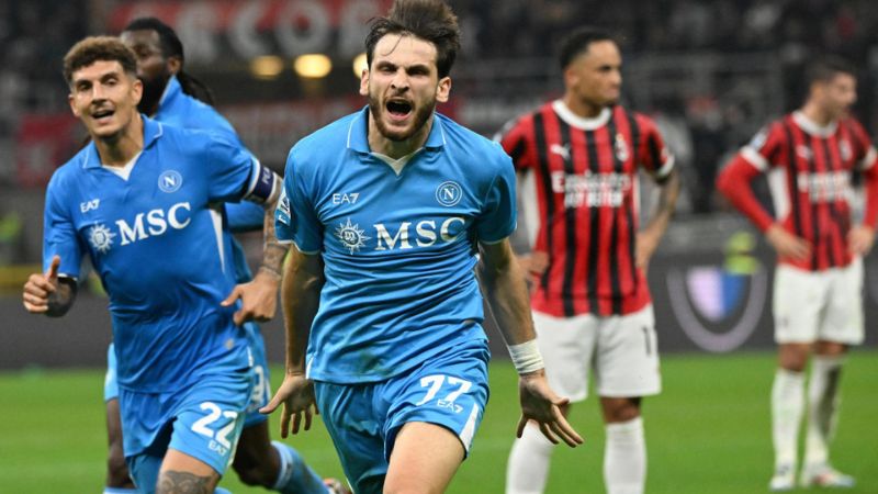 Bảng tỷ lệ kèo trận SSC Napoli vs AC Milan