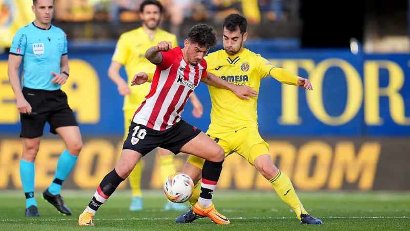 Bảng tỷ lệ kèo trận Athletic Bilbao vs Villarreal