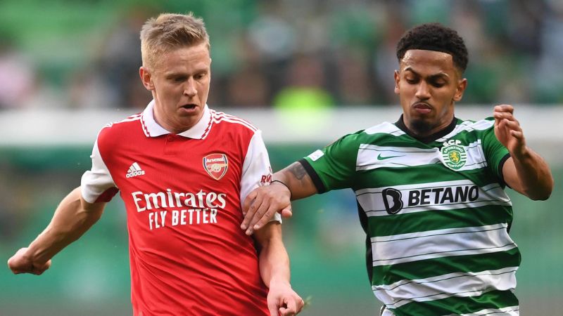 Bảng tỷ lệ kèo trận Sporting CP vs Arsenal